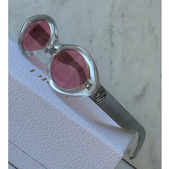 Dior Accessories - NEW Dior LuckyDior R1I x ERD Sunglasses in Metallic Silver
